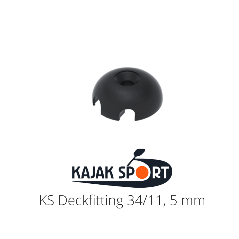 Deckfitting 34/11 ø 5 mm, 4 pcs